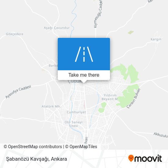 Şabanözü Kavşağı map