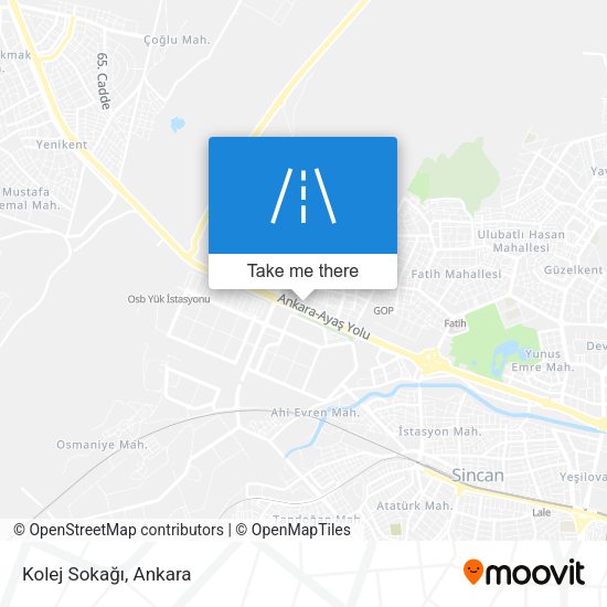 Kolej Sokağı map