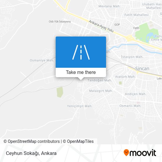 Ceyhun Sokağı map