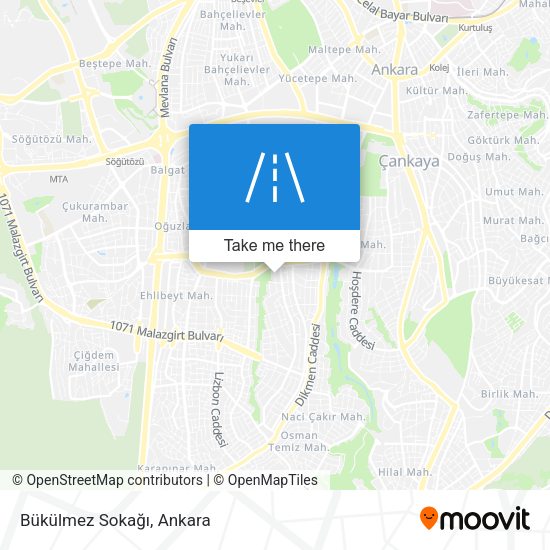 Bükülmez Sokağı map