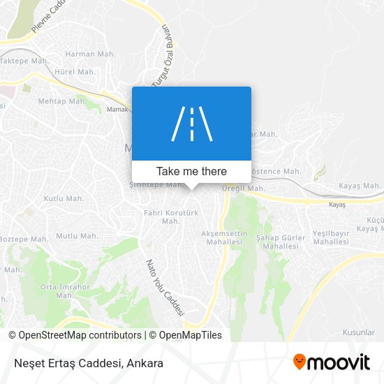 Neşet Ertaş Caddesi map