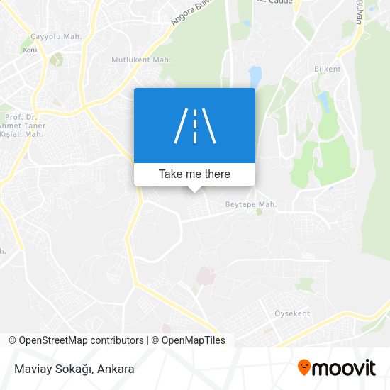 Maviay Sokağı map