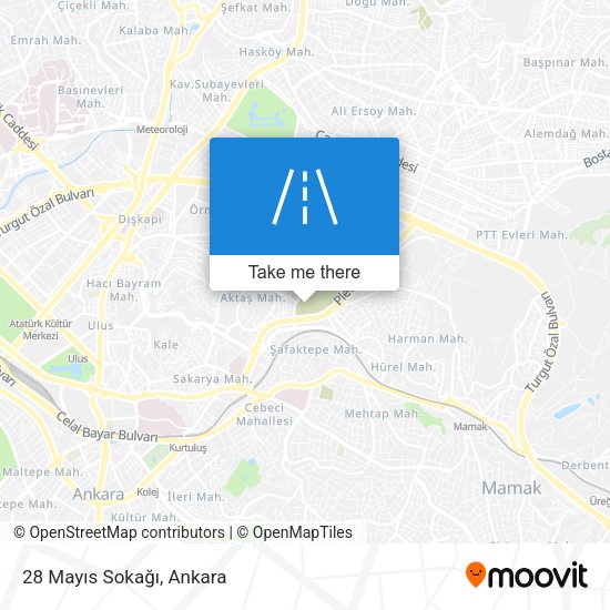 28 Mayıs Sokağı map