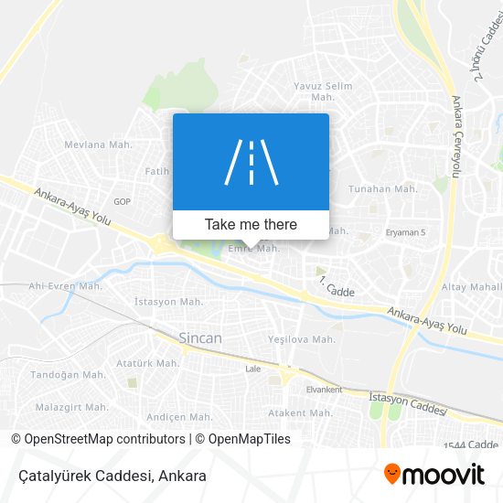 Çatalyürek Caddesi map