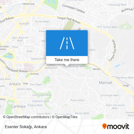 Esenler Sokağı map