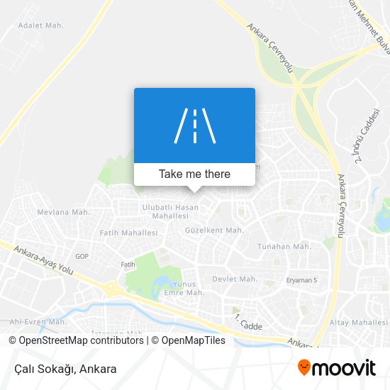Çalı Sokağı map
