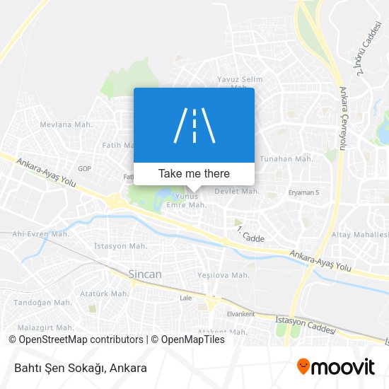 Bahtı Şen Sokağı map