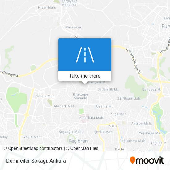 Demirciler Sokağı map