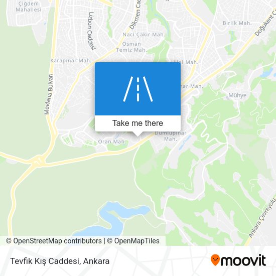 Tevfik Kış Caddesi map