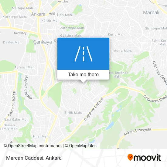 Mercan Caddesi map