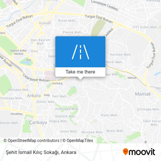 Şehit İsmail Kılıç Sokağı map