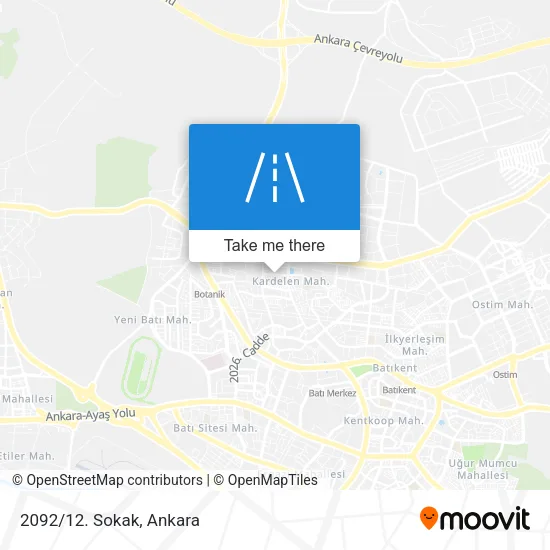 2092/12. Sokak map