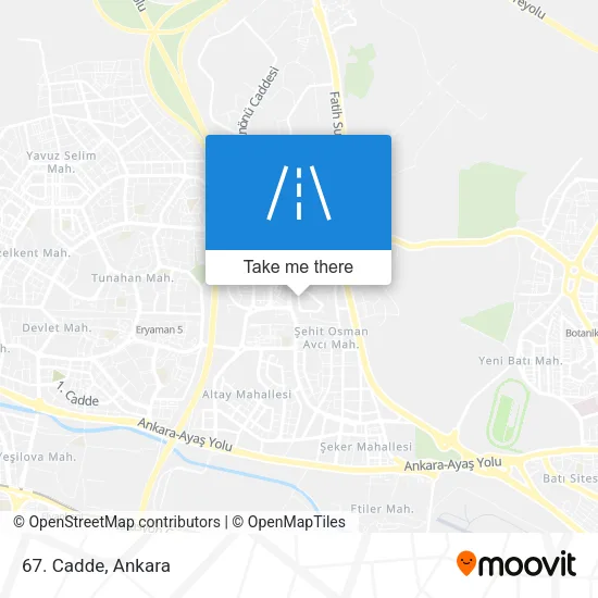 67. Cadde map