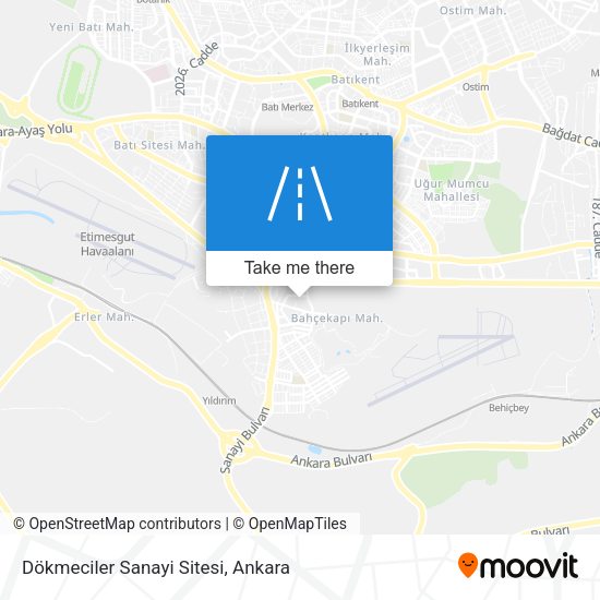 Dökmeciler Sanayi Sitesi map