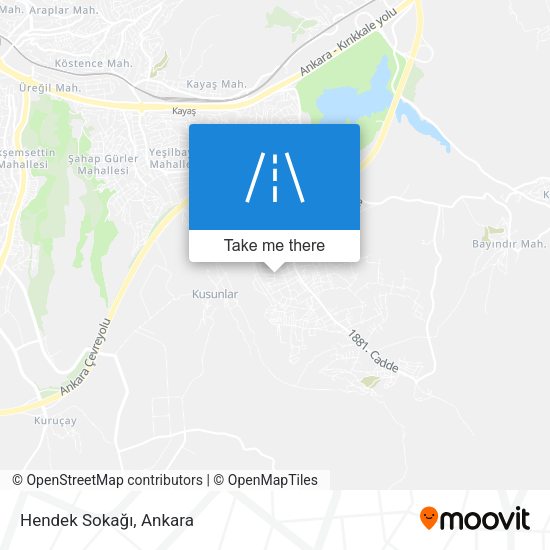 Hendek Sokağı map