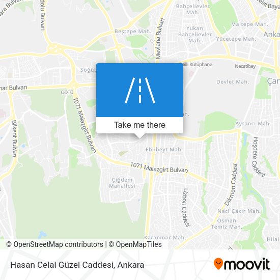 Hasan Celal Güzel Caddesi map