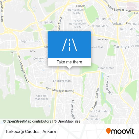 Türkocağı Caddesi map