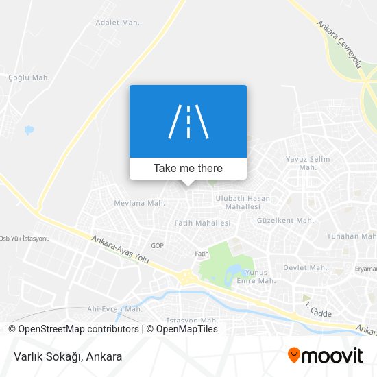 Varlık Sokağı map