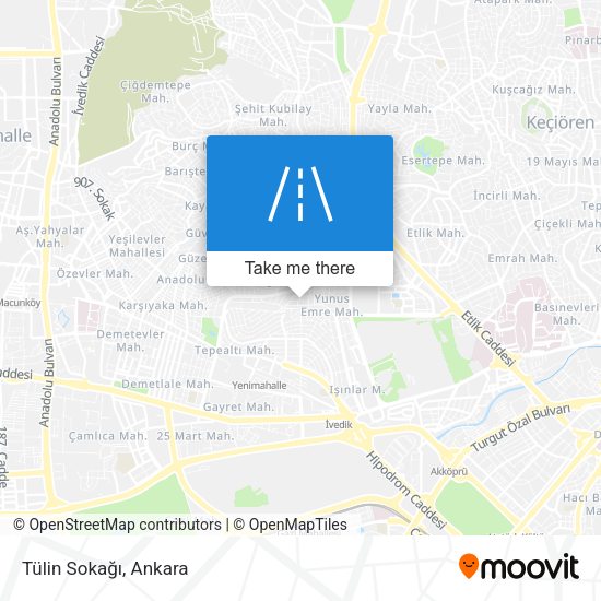 Tülin Sokağı map