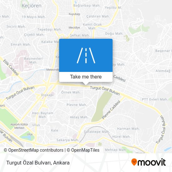 Turgut Özal Bulvarı map