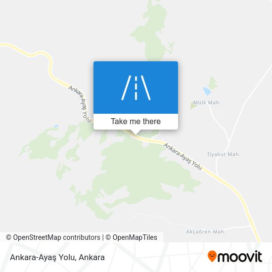 Ankara-Ayaş Yolu map