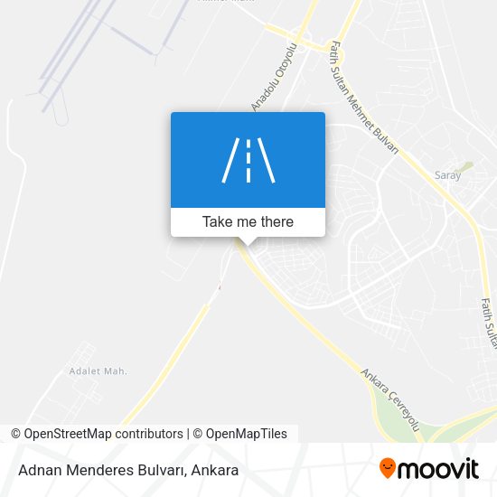 Adnan Menderes Bulvarı map