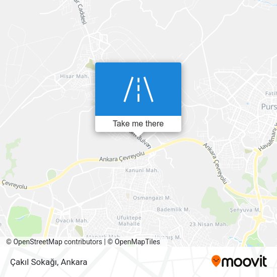 Çakıl Sokağı map