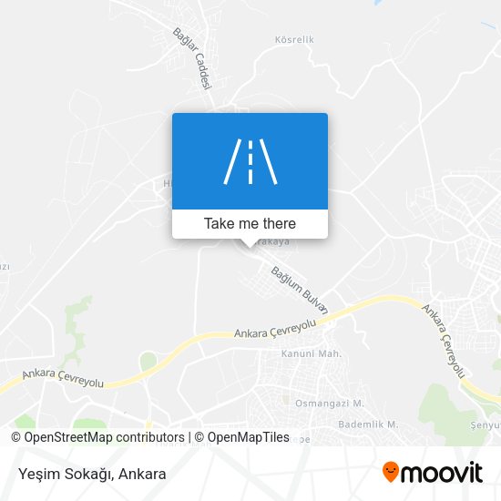 Yeşim Sokağı map
