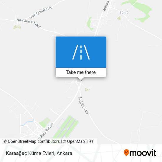 Karaağaç Küme Evleri map