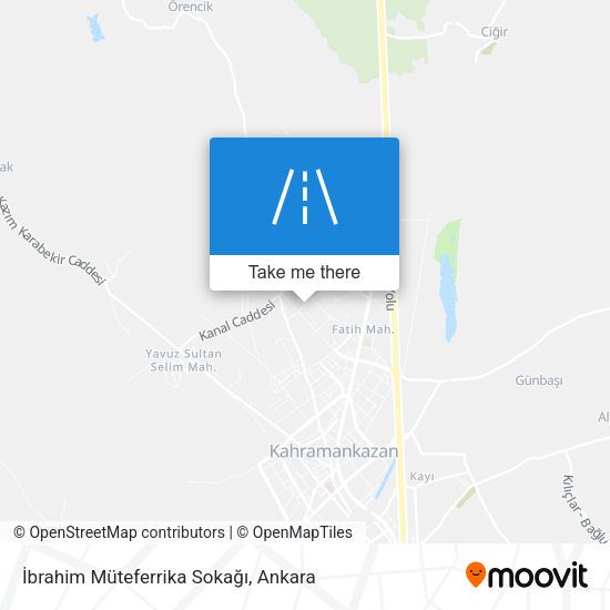 İbrahim Müteferrika Sokağı map