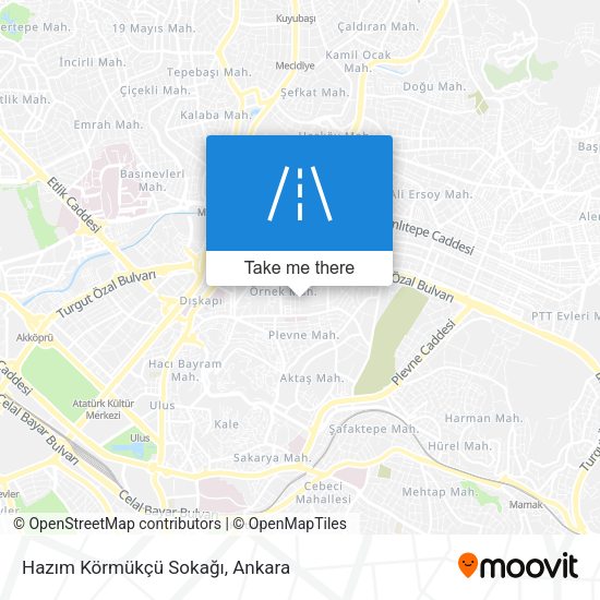 Hazım Körmükçü Sokağı map