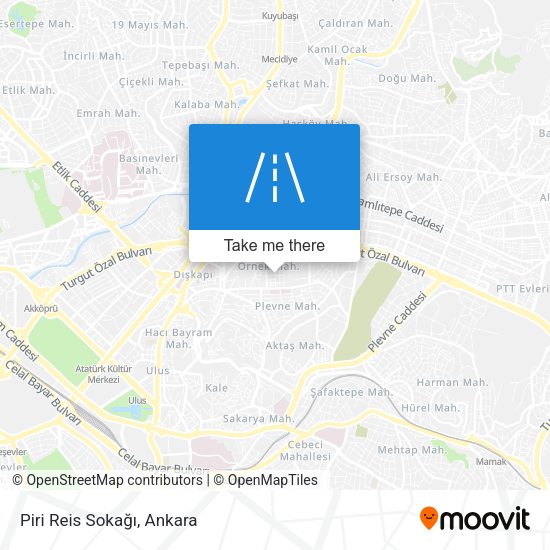 Piri Reis Sokağı map