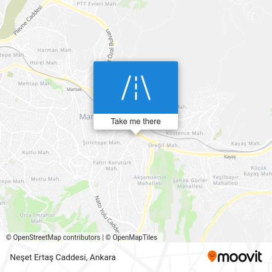 Neşet Ertaş Caddesi map