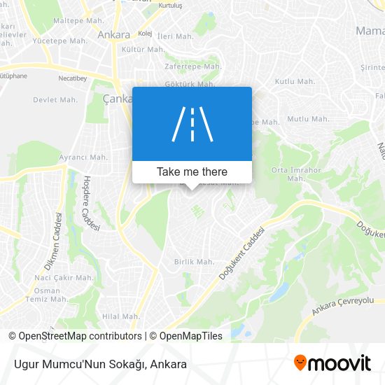 Ugur Mumcu'Nun Sokağı map