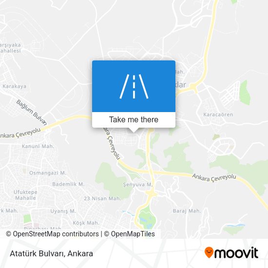 Atatürk Bulvarı map