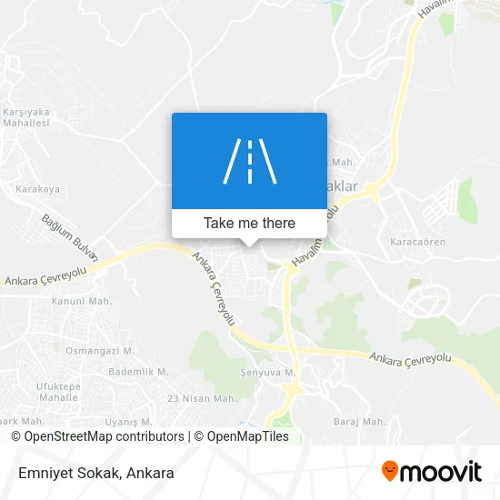 Emniyet Sokak map