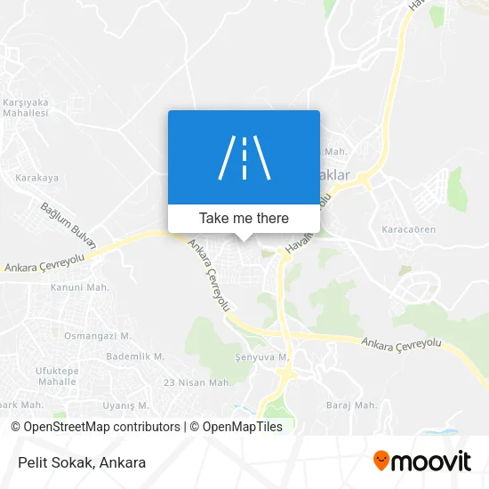 Pelit Sokak map