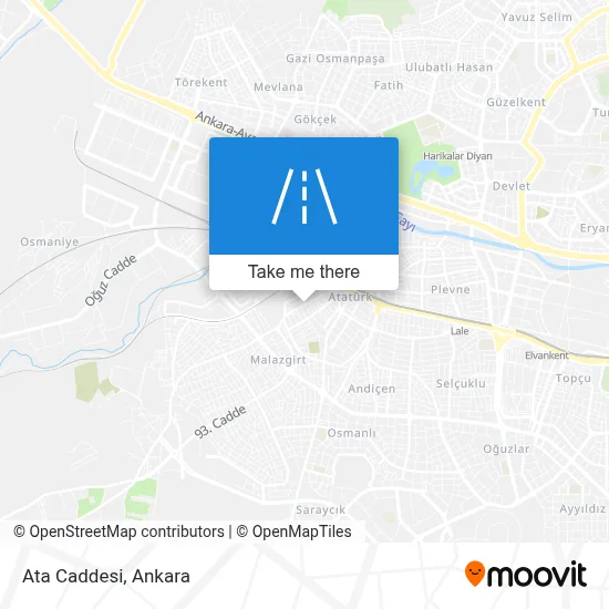 Ata Caddesi map