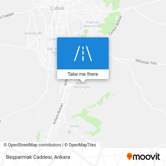 Beşparmak Caddesi map