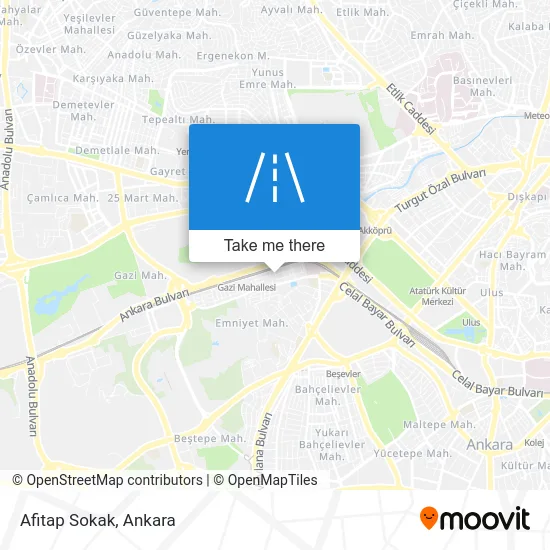 Afitap Sokak map