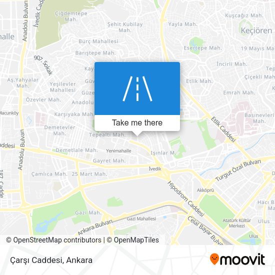 Çarşı Caddesi map