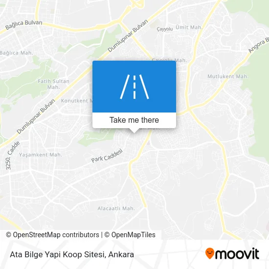 Ata Bilge Yapi Koop Sitesi map