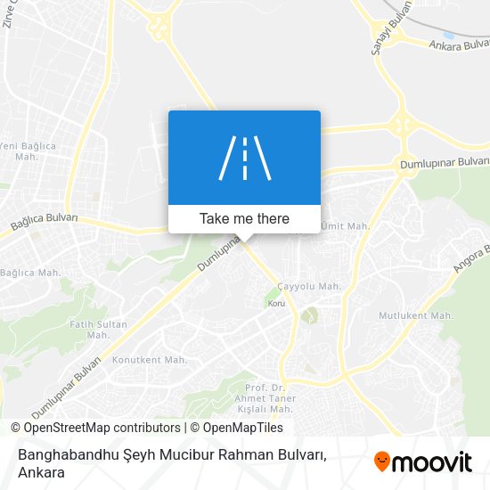 Banghabandhu Şeyh Mucibur Rahman Bulvarı map