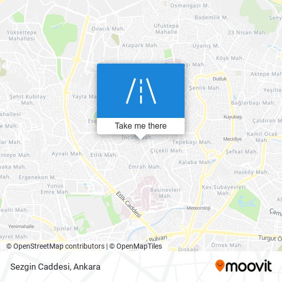 Sezgin Caddesi map