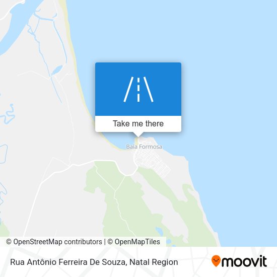 Rua Antônio Ferreira De Souza map