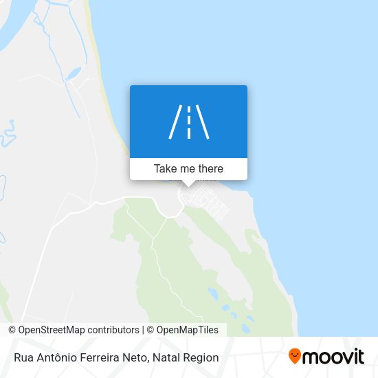 Rua Antônio Ferreira Neto map
