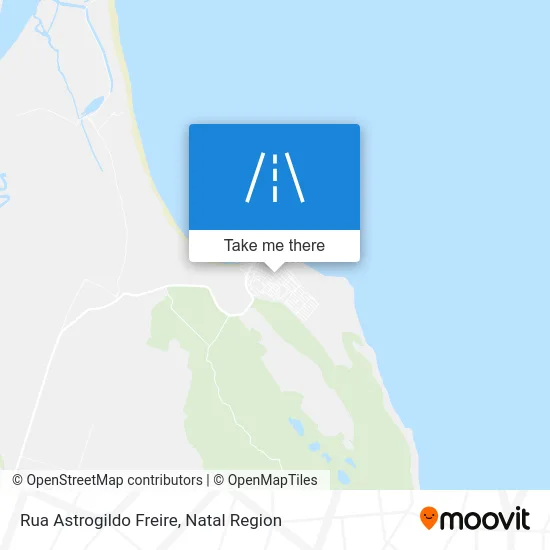 Rua Astrogildo Freire map