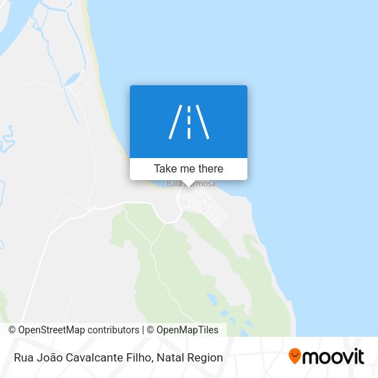Rua João Cavalcante Filho map
