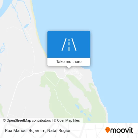Rua Manoel Bejamim map