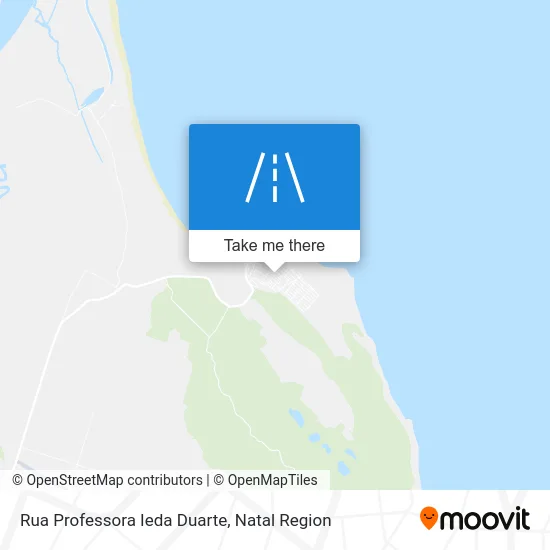 Rua Professora Ieda Duarte map